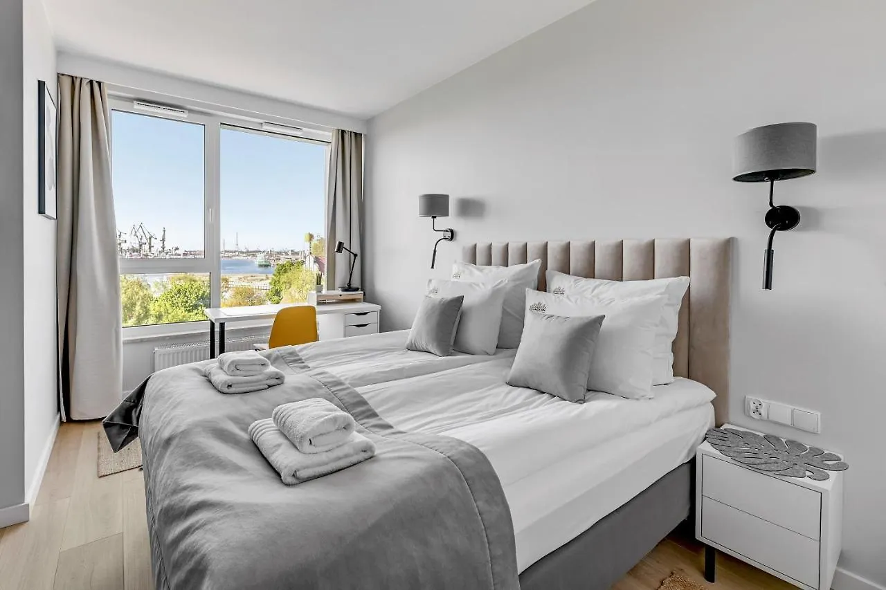 Chlebova - Riverside View Terrace, Free Parking, Gym & Kidsplay By Downtown Apartments Gdansk