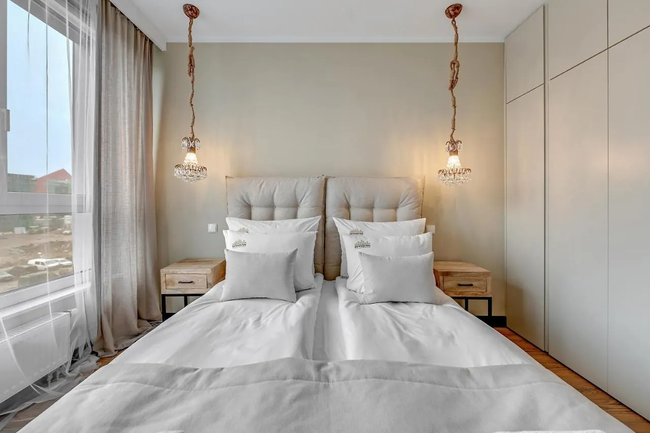 Chlebova - Riverside View Terrace, Free Parking, Gym & Kidsplay By Downtown Apartments Gdansk Poland