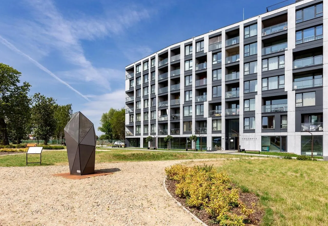 Chlebova - Riverside View Terrace, Free Parking, Gym & Kidsplay By Downtown Apartments Gdansk