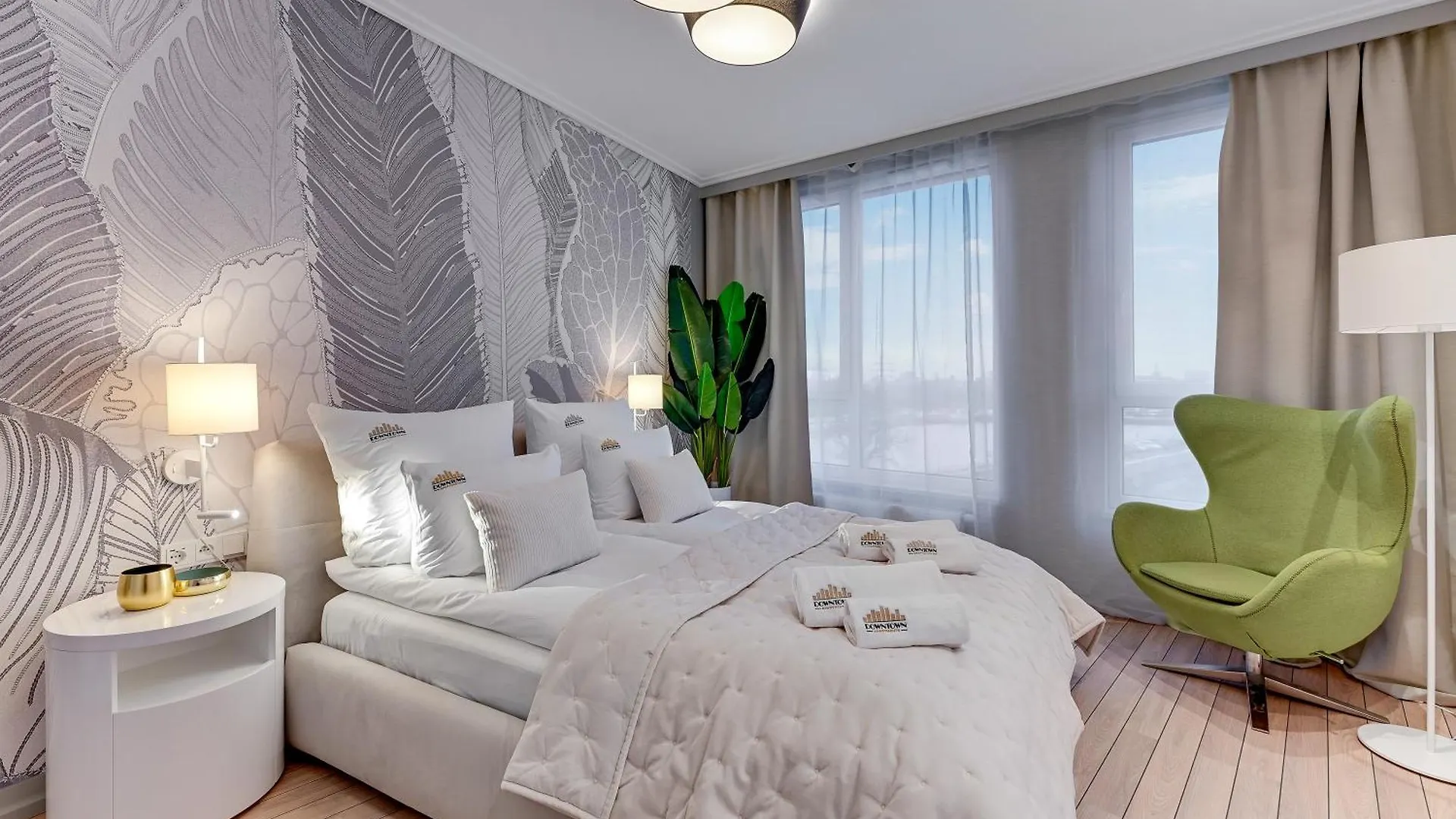 Chlebova - Riverside View Terrace, Free Parking, Gym & Kidsplay By Downtown Apartments Gdansk Poland