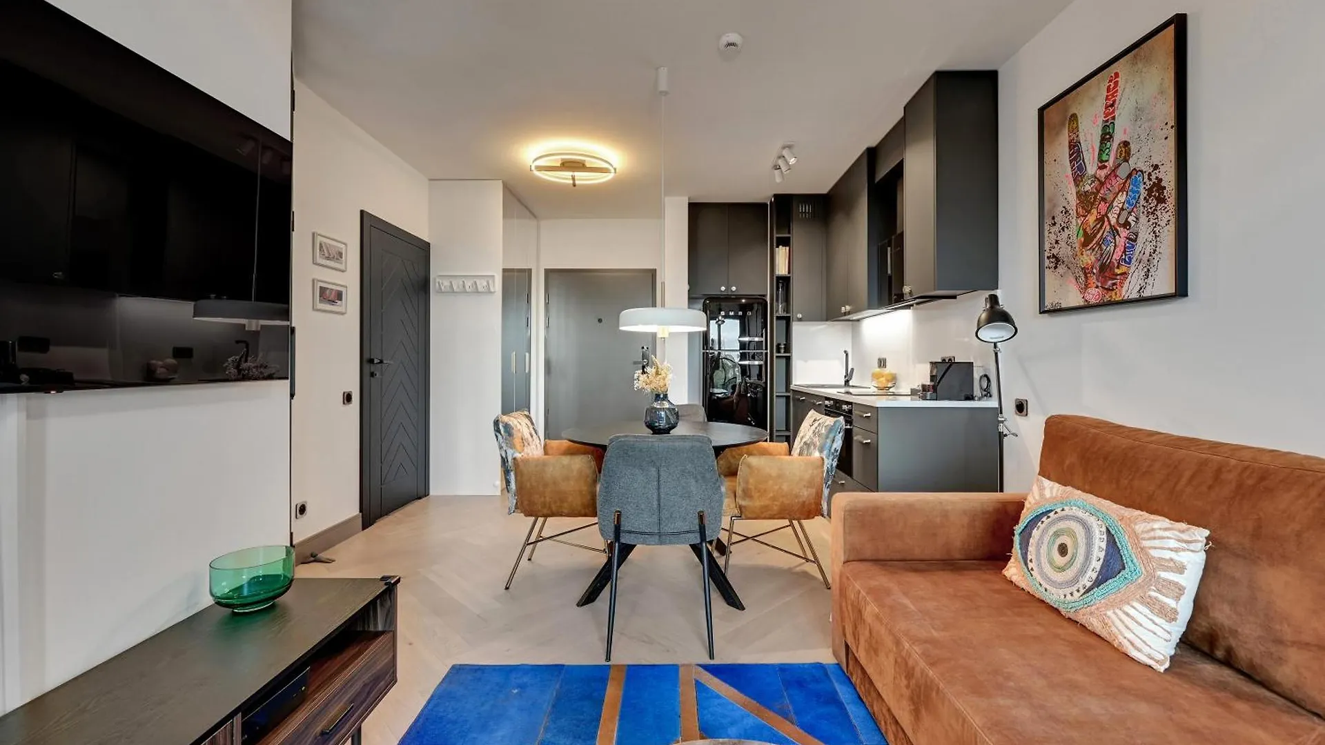 Chlebova - Riverside View Terrace, Free Parking, Gym & Kidsplay By Downtown Apartments Gdansk