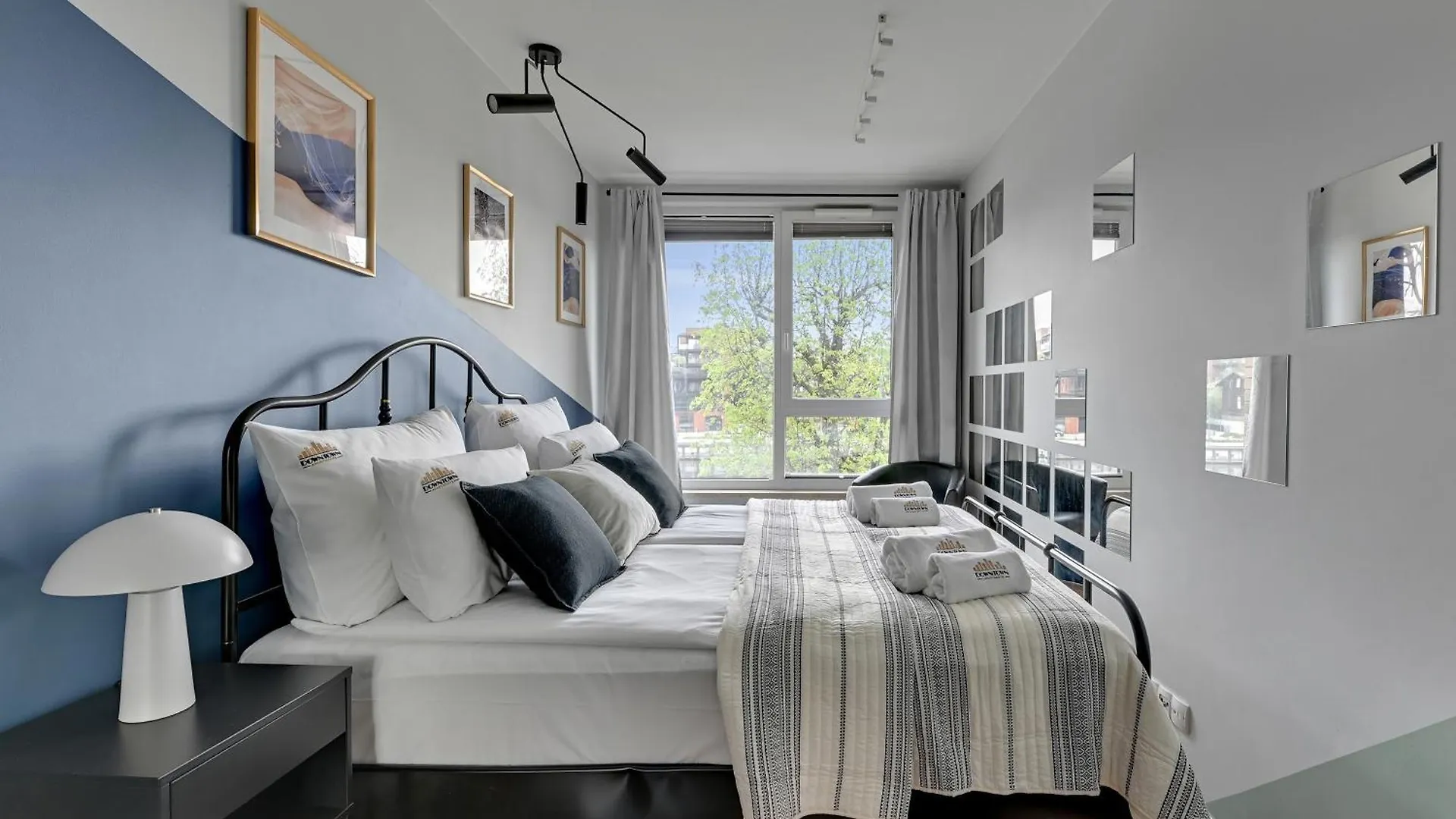 Chlebova - Riverside View Terrace, Free Parking, Gym & Kidsplay By Downtown Apartments Gdansk Poland