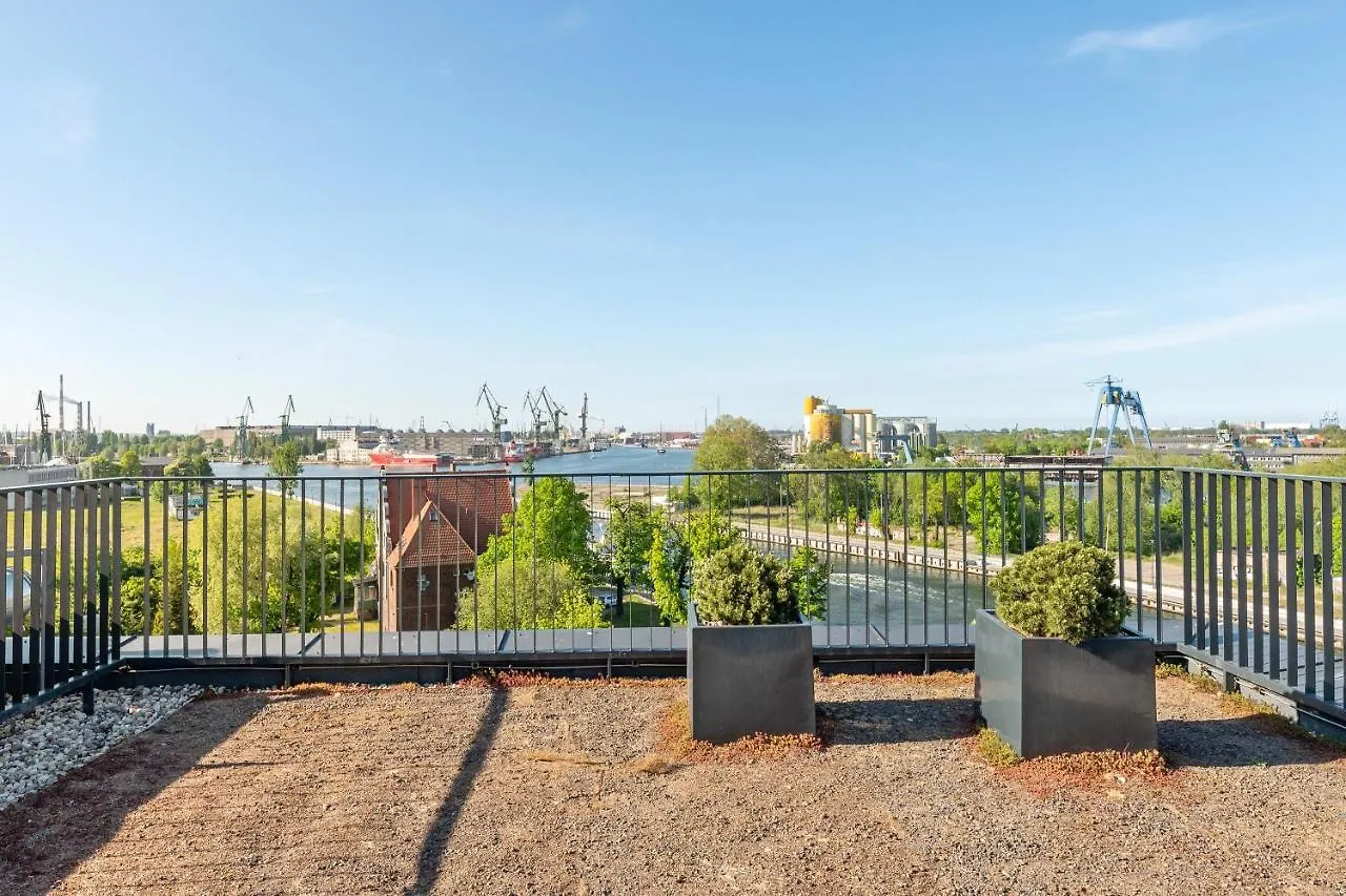 Chlebova - Riverside View Terrace, Free Parking, Gym & Kidsplay By Downtown Apartments Gdaňsk