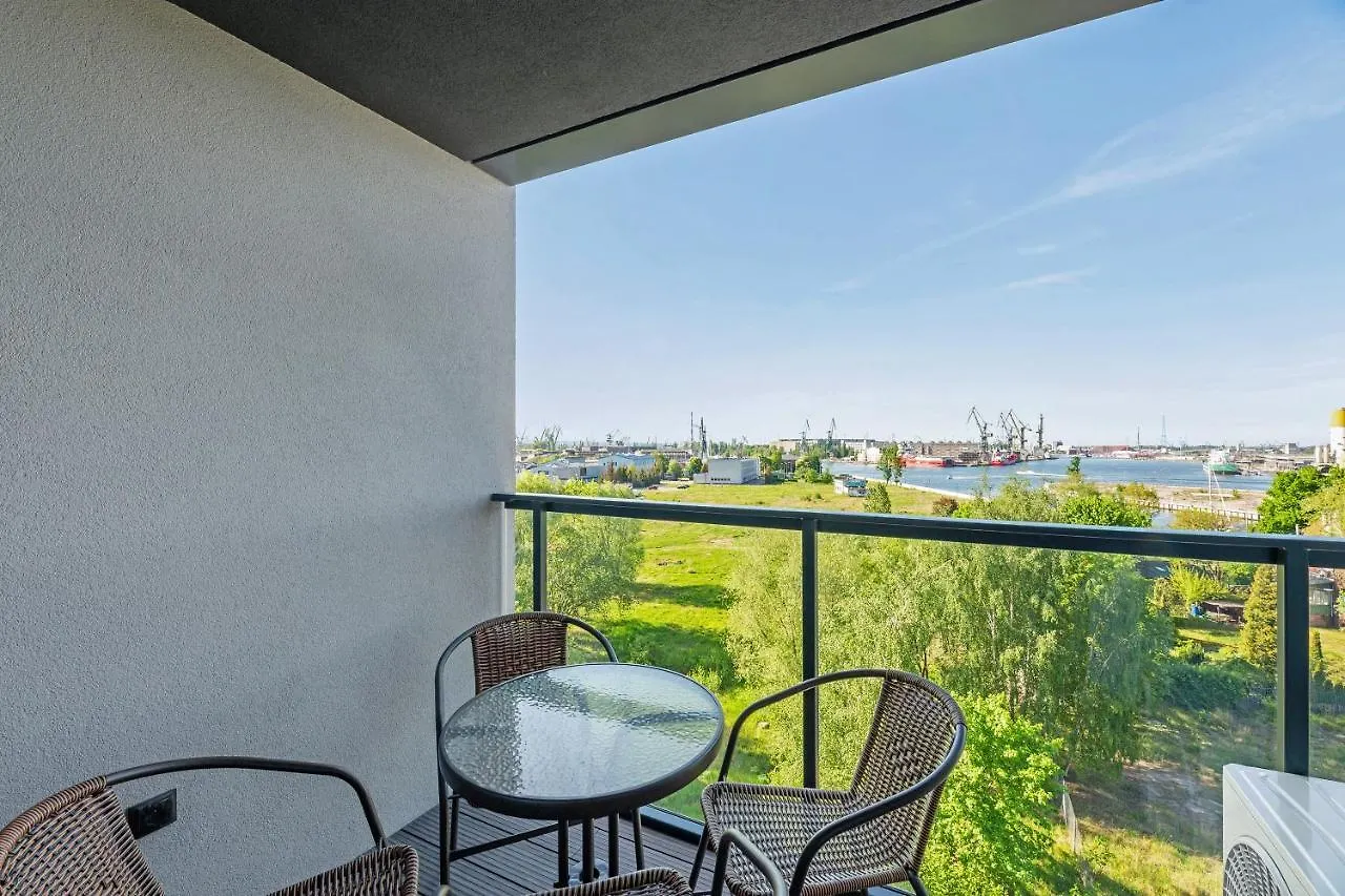 Chlebova - Riverside View Terrace, Free Parking, Gym & Kidsplay By Downtown Apartments Gdaňsk 0*,