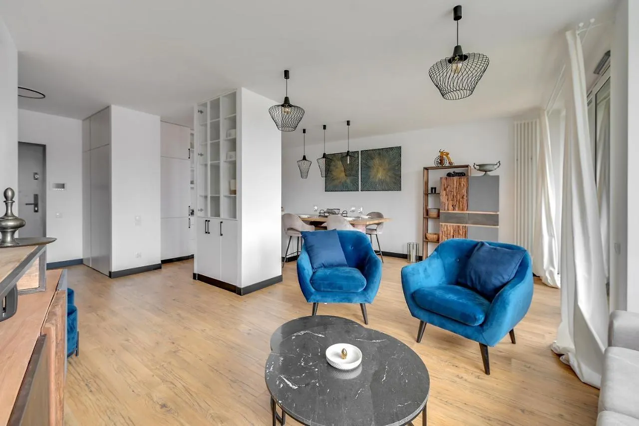 Chlebova - Riverside View Terrace, Free Parking, Gym & Kidsplay By Downtown Apartments Gdaňsk 0*,