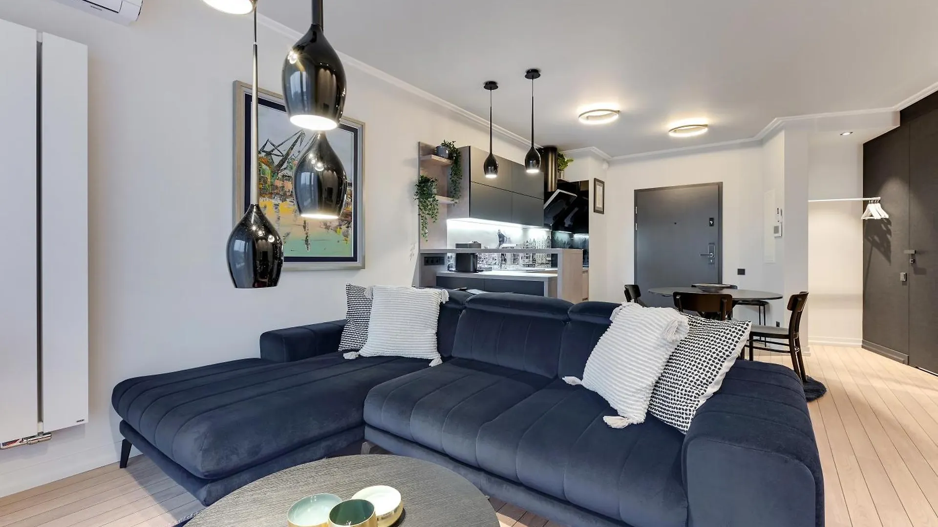 Chlebova - Riverside View Terrace, Free Parking, Gym & Kidsplay By Downtown Apartments Gdaňsk Polsko