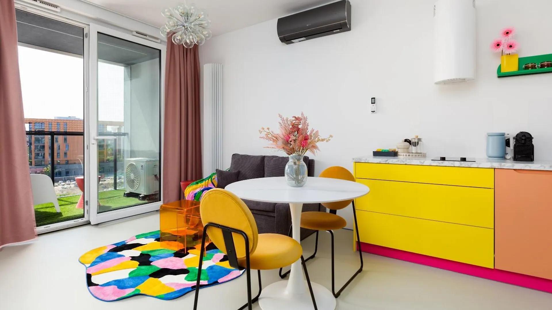 Chlebova - Riverside View Terrace, Free Parking, Gym & Kidsplay By Downtown Apartments Gdaňsk Polsko