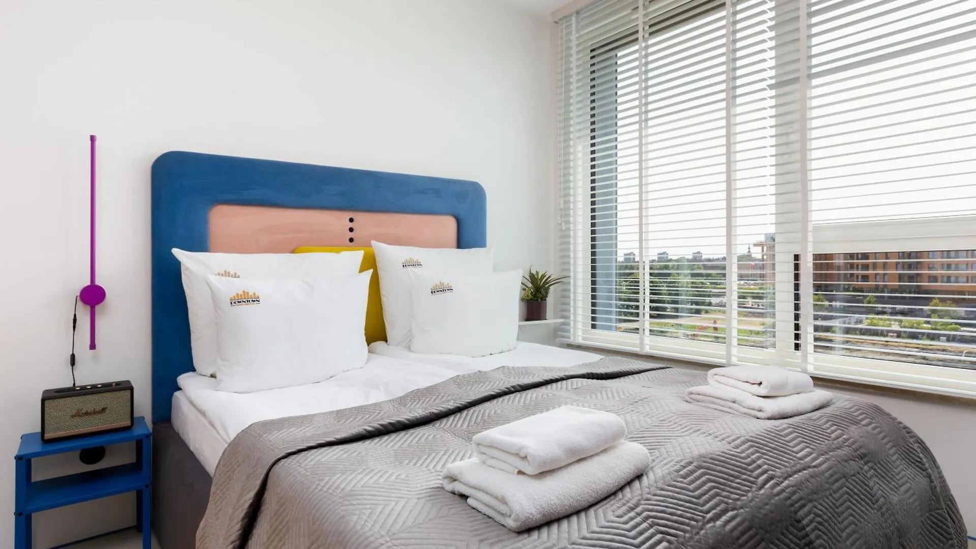 Chlebova - Riverside View Terrace, Free Parking, Gym & Kidsplay By Downtown Apartments Gdaňsk