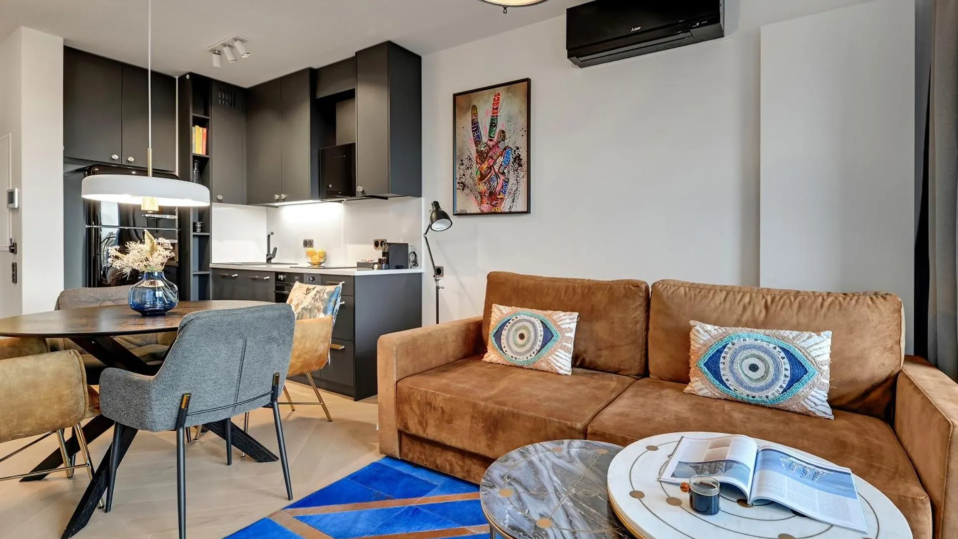 Chlebova - Riverside View Terrace, Free Parking, Gym & Kidsplay By Downtown Apartments Gdaňsk Polsko