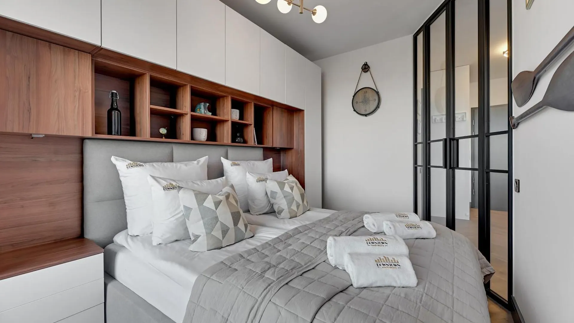 Chlebova - Riverside View Terrace, Free Parking, Gym & Kidsplay By Downtown Apartments Gdaňsk