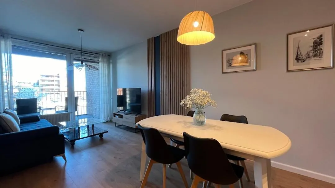 Chlebova - Riverside View Terrace, Free Parking, Gym & Kidsplay By Downtown Apartments Gdaňsk