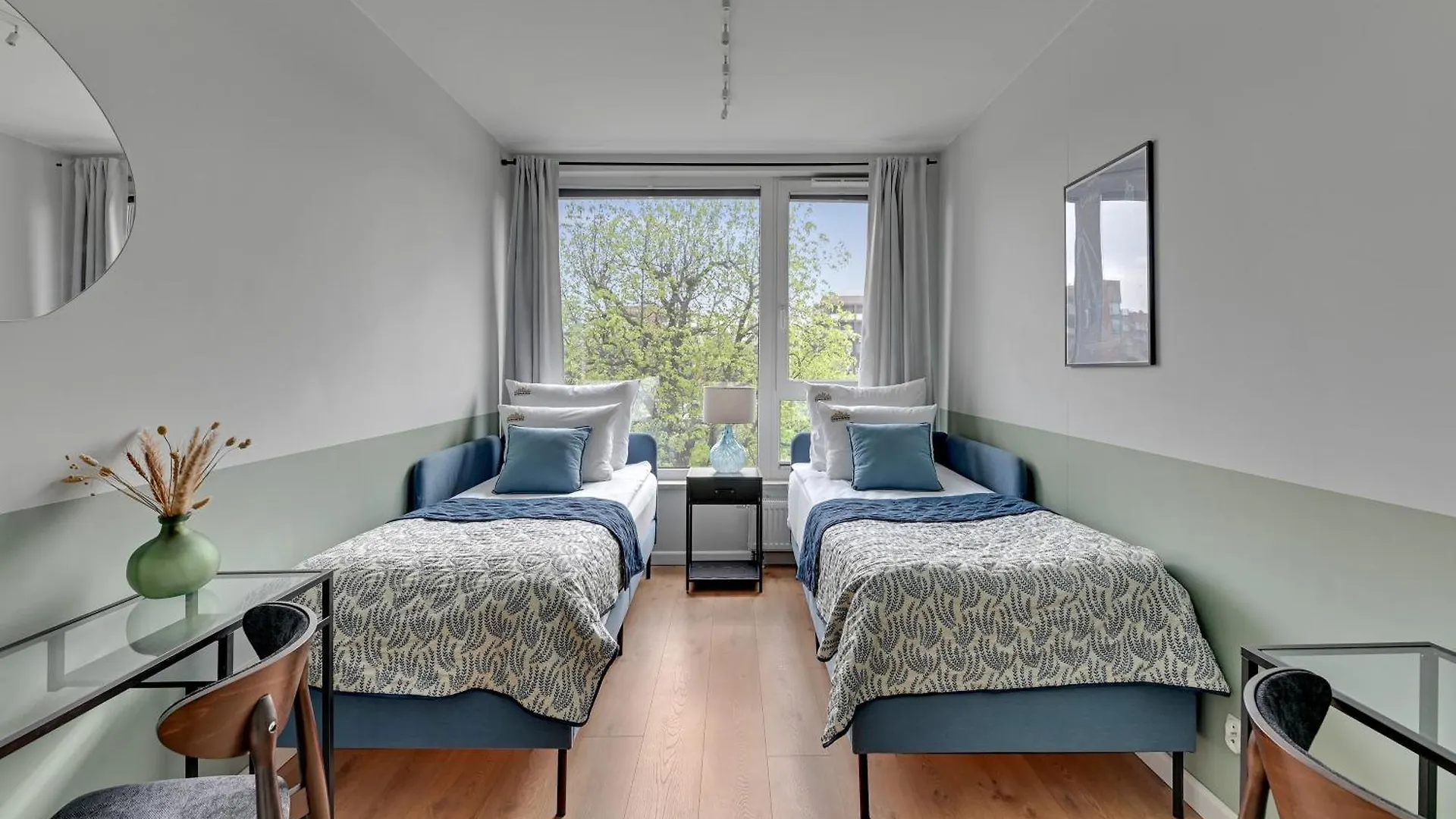 Chlebova - Riverside View Terrace, Free Parking, Gym & Kidsplay By Downtown Apartments Gdaňsk